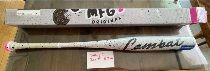 Combat 33" Cookies N Cream baseball bat