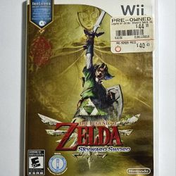 The Legend of Zelda: Skyward Sword (Nintendo Wii, 2011) No Music Disc