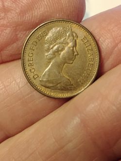 1975 1/2 NEW PENNY COIN