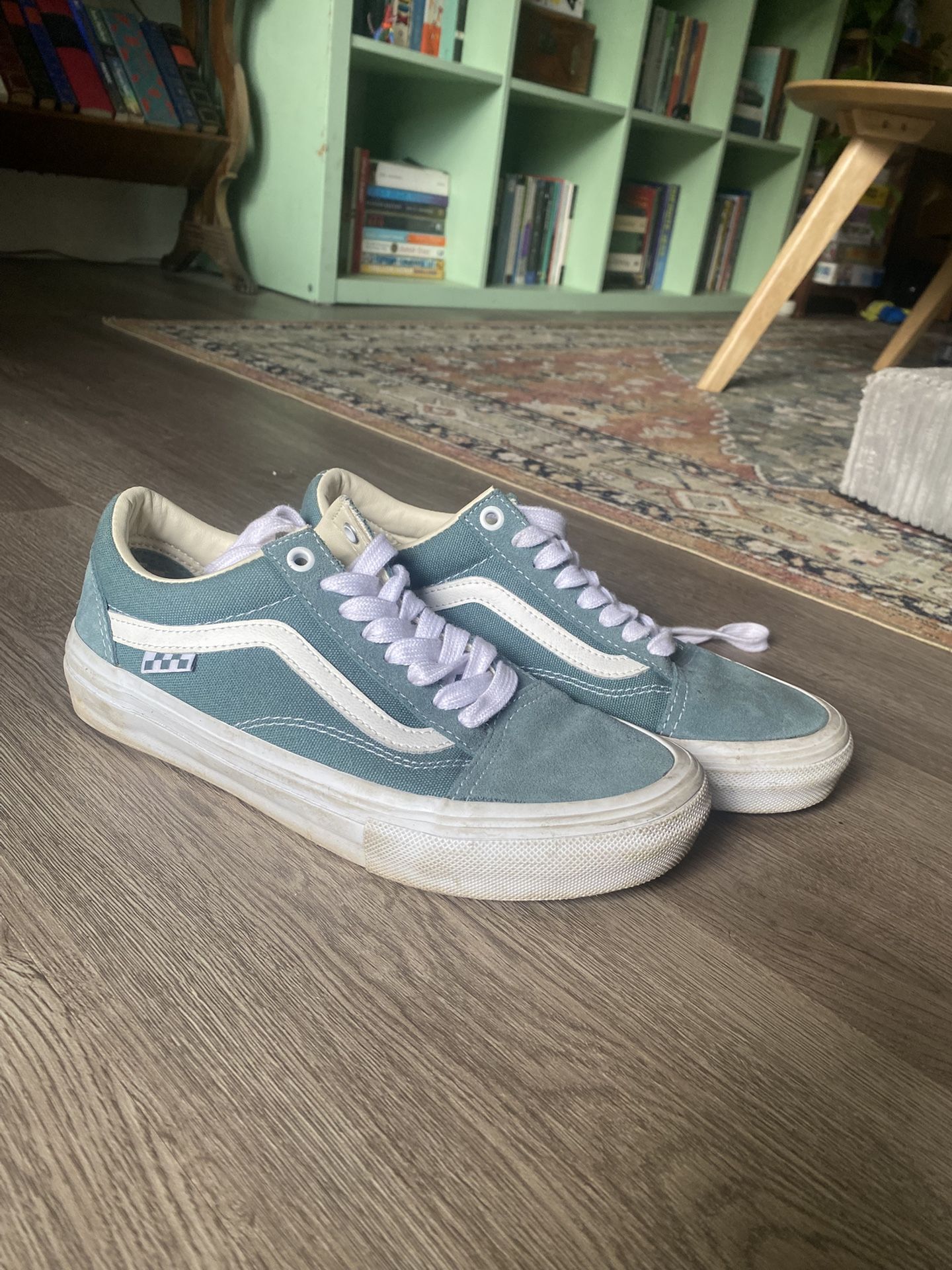 Green Vans - Barely Worn