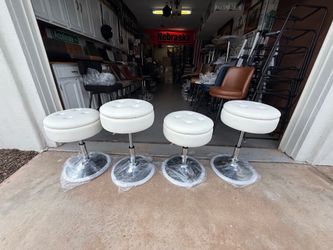 Adjustable height, Bar stools for kitchen island, kitchen table, or vanity area only $55 each