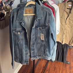 New With Tags, Levi Strauss Jean Jacket