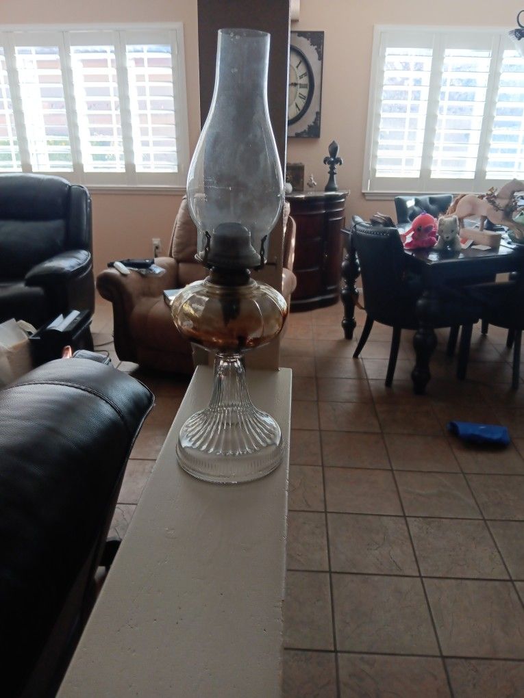 Oil Lamp Antique 