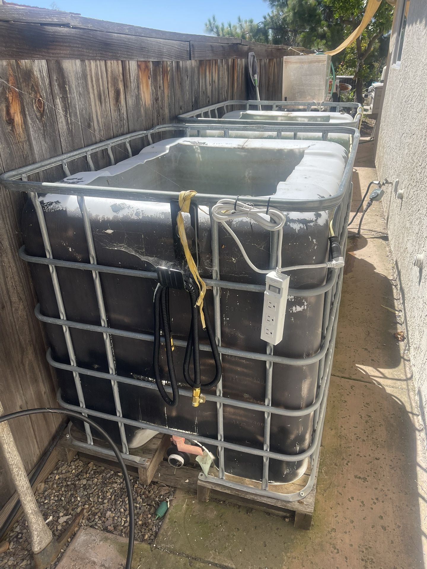 IBC Totes For Fish Raising
