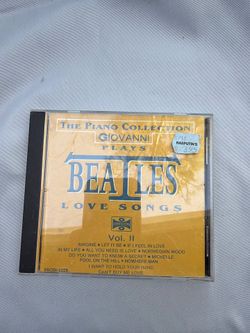 Giovanni Plays Beatles Love Songs Vol. II - Piano CD