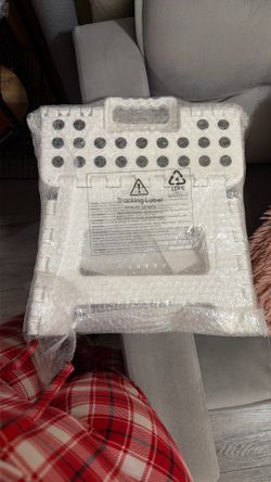 Delxo Taburete plegable de 11 pulgadas