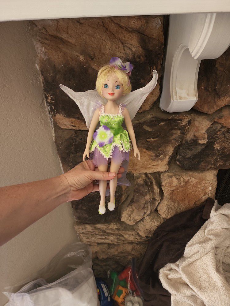 Disney Tinkerbell Porcelain Doll