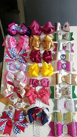 Hand made hair bows