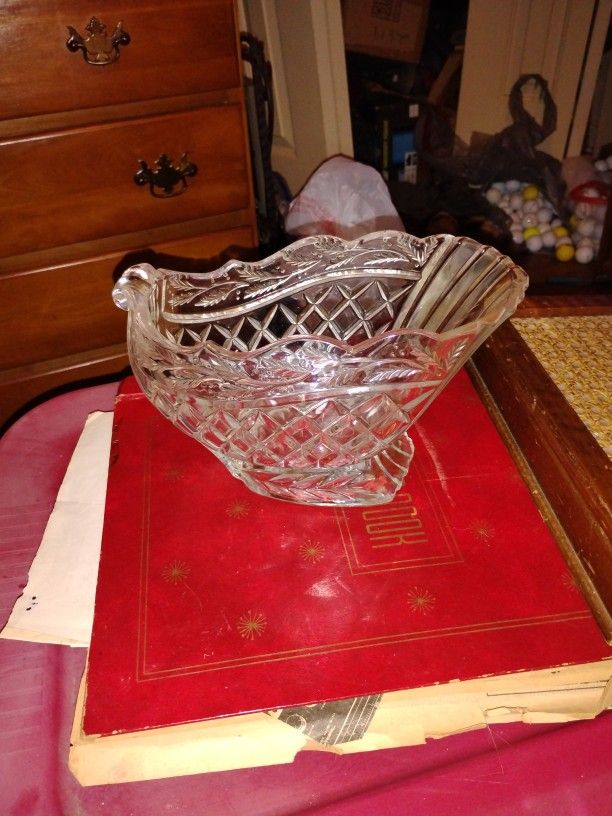 Waterford Crystal Sleigh Candy Dish