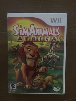 Nintendo Wii sims animals Africa