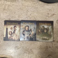 Lord of the Rings Trilogy Blue Ray Tin Set
