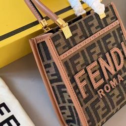 Fendi Sunshine Brown Small Women's Bag