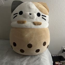 Jumbo Takashoji XXL 3C Cat Boba Cup -30In