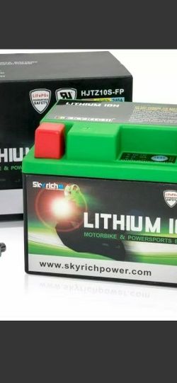 Motorcycle, ATV, Scooter, Motorboats Lithium-Ion Battery HJTZ10S-FP (YTZ10)