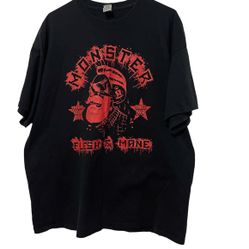 Gildan Shirt Adult 2XL Black Monster Flesh & Mane Short Sleeve Heavy Cotton Tee