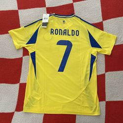 Adidas Al Nassr Cristiano Ronaldo #7 Home Authentic Jersey 2024/25 Size Medium MSRP:$130 