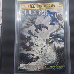 GUARDIANS OF GALAXY 1 GREG HORN SIGNED & SKETCHED CGC FADE NYCC 9.8 RARE