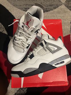 Jordan 4 white cement