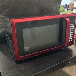 Red Microwave 