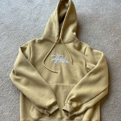 Yellow Stussy Hoodie