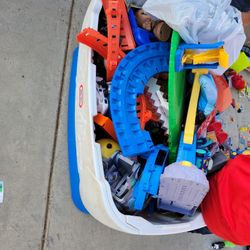 Toy Box Plus Random Toys 