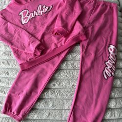 Girls Barbie Jogger Set 11/12 Clothes 