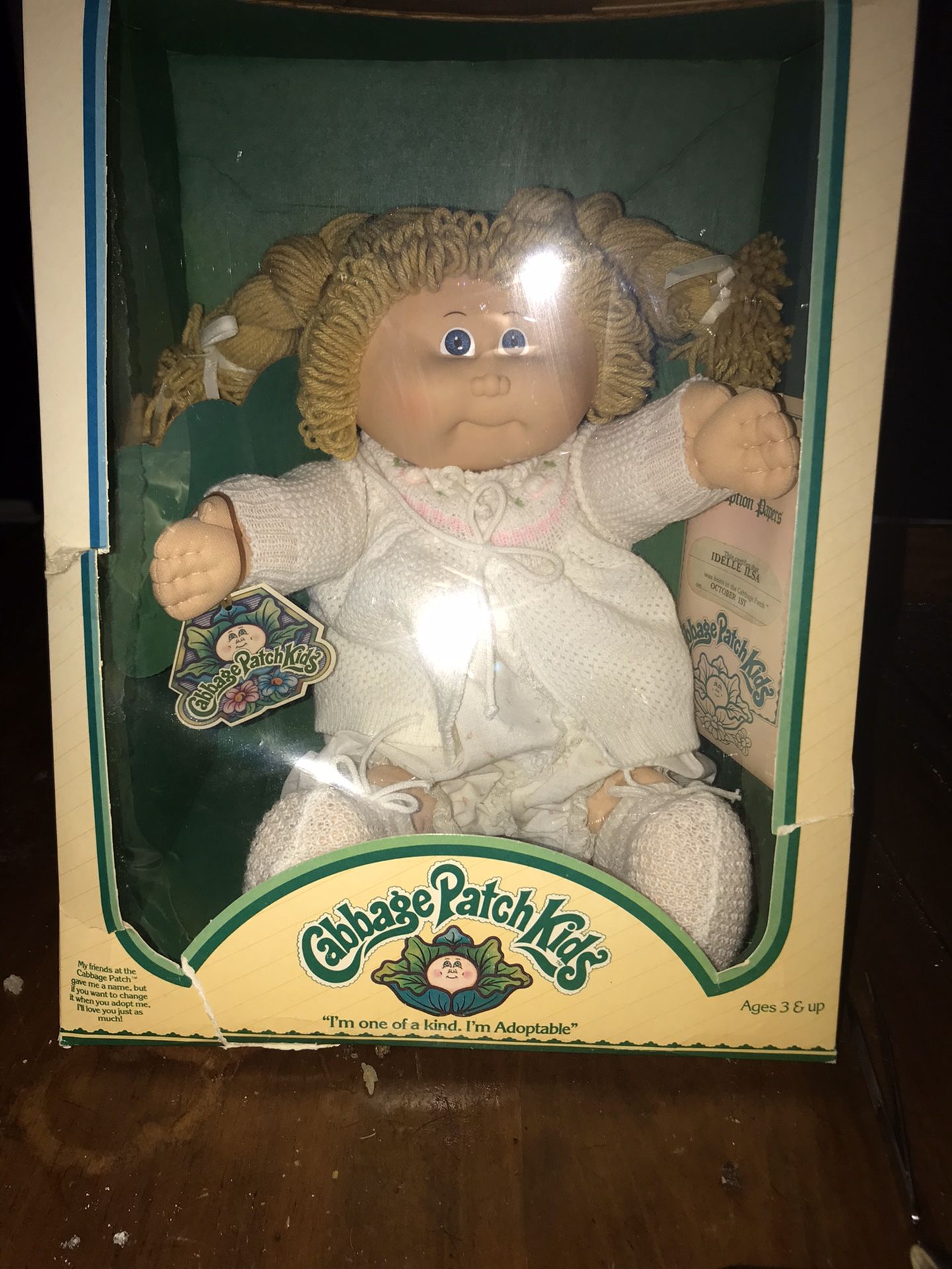 Vintage collectible cabbage patch doll