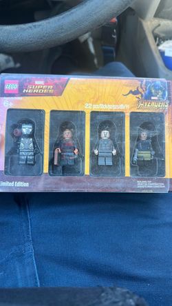 Lego marvel super heroes Avengers Infinity War Mini fig 4 pack