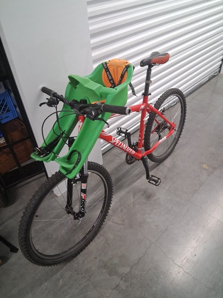 Kids Ride Along Bike Seat Attachment $40$!!!!