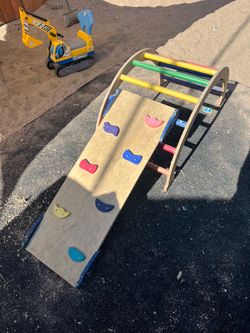 Baby climber with slide