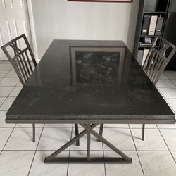 Black Dining Table