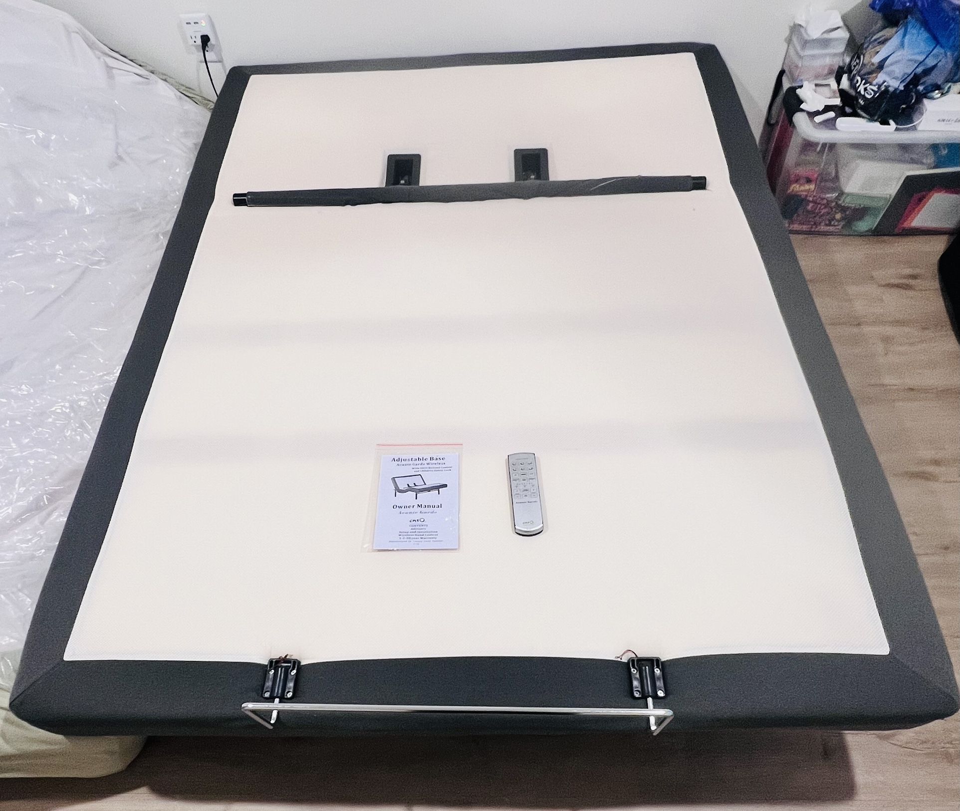 Queen Size Adjustable Bed Frame With Full Body Massage