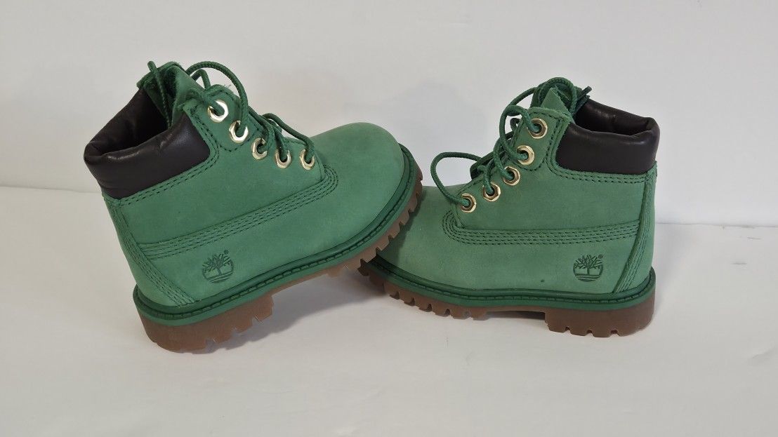 Limited Edition Green Timberland Boots