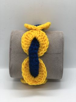 Handmade crochet bracelet