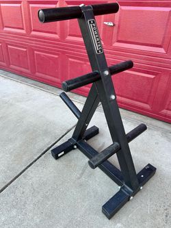 Powertec Weight Plate Tree Storage Rack
