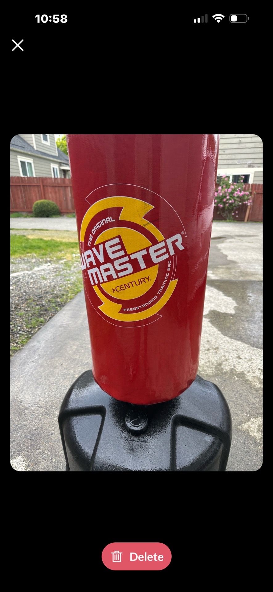 Title: Century WaveMaster Punching Bag – Good Conditio