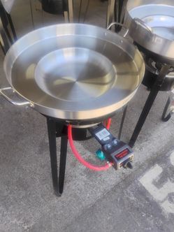 Disco grande con vase alta y quamador que prende con chispa 120 o mejor offerta