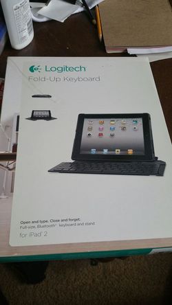 Logitech fold up keyboard