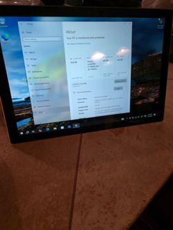 Microsoft surface pro tablet