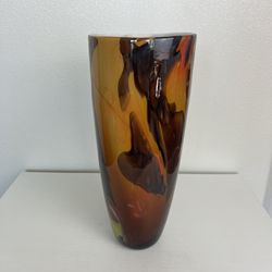 Beautiful Blown Glass Vase 