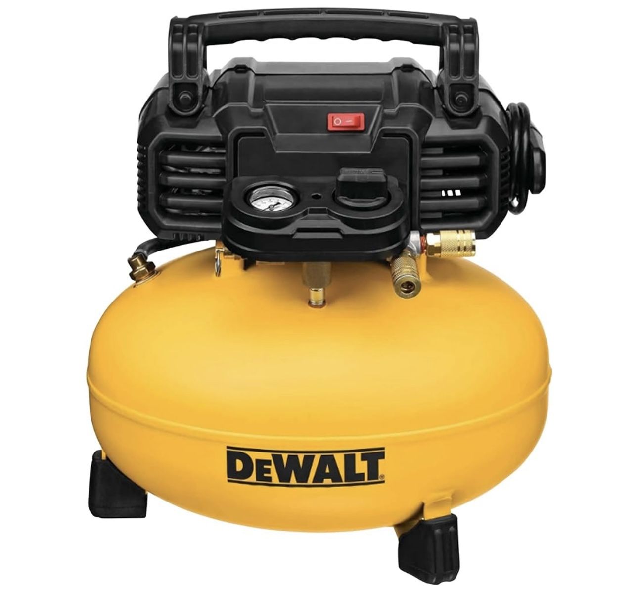 DEWALT Pancake Air Compressor, 6 Gallon, 165 PSI (DWFP55126)
