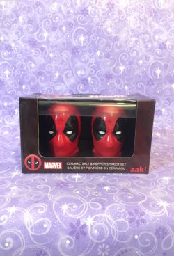 Dead Pool Salt & Pepper Shaker