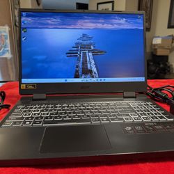 Acer Nitro Gaming Laptop, i5 12500H (12cores-16threads), GeForce RTX 4050, 32GB DDR5, 512GB SSD, 144Hz, Plus Fan Dock