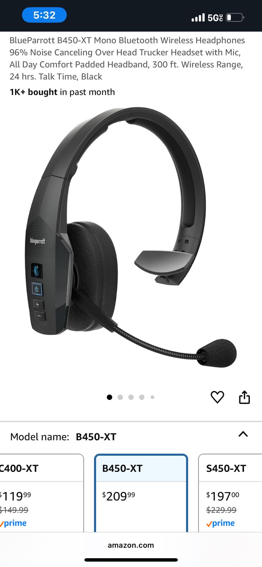 BlueParrott B450-XT (NEW!!!)