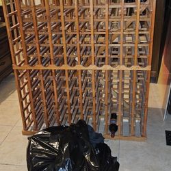 Large Wine Bottle Rack 