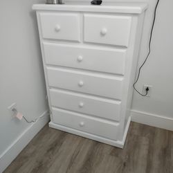 White Pine Wood  Dresser 