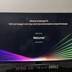 Samsung 50”inch LED TV- perfect for any room