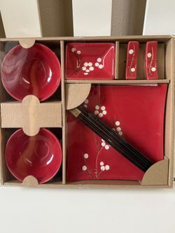 asian dish set brand 🆕 ready to gift 