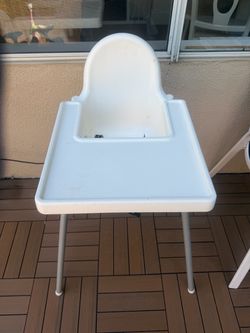 IKEA Antilop Baby High Chair with Tray