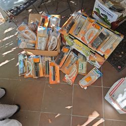 patio door handles apx. 40, misc. various conditions 